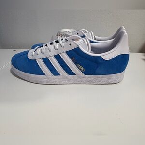 Adidas Royal Blue and White Sneakers